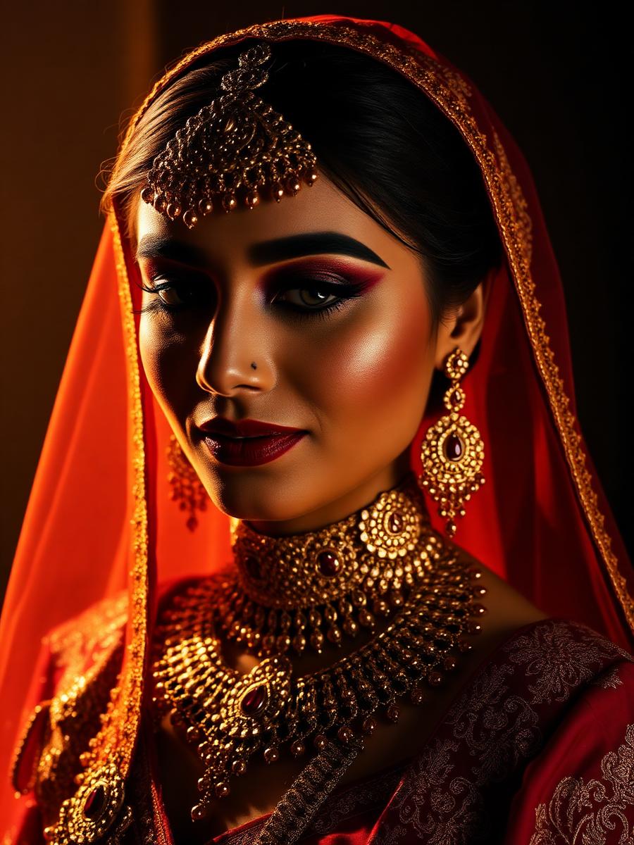 Makeup transformation — after